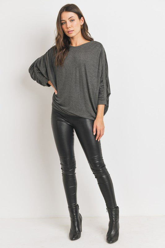 Loose Fit Dolman Top - Final Sale