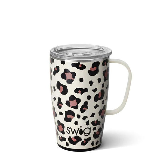 Luxy Leopard Travel Mug -18oz