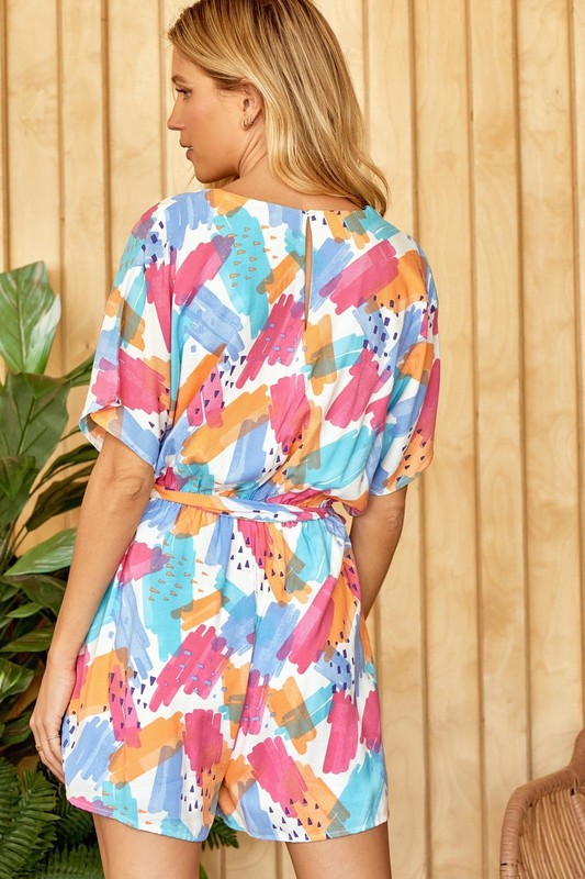 Printed Romper by Andree by Unit | FINAL SALE