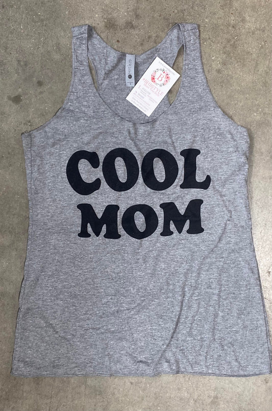 Cool Mom Racerback Tank Top**