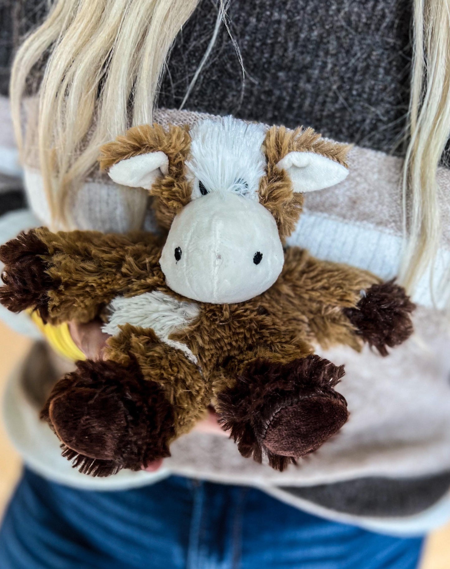 "Warmies" Cow Junior Plushie