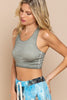 Scoop Neck Racerback Sports Bra - POL Preorder