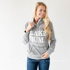 (The Original) Lake Bum Hoodie Unisex Fit - Gray - BAD HABIT BOUTIQUE 