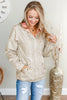 Leopard Full Zip Hooded Jacket