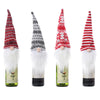 Christmas Gnome Knitted Wine Bottle Cap Decoration