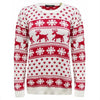 Christmas Snowflake Pullover Long Sleeve Knitted Sweaters