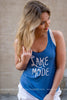 Lake Mode Tank - blue - BAD HABIT BOUTIQUE 