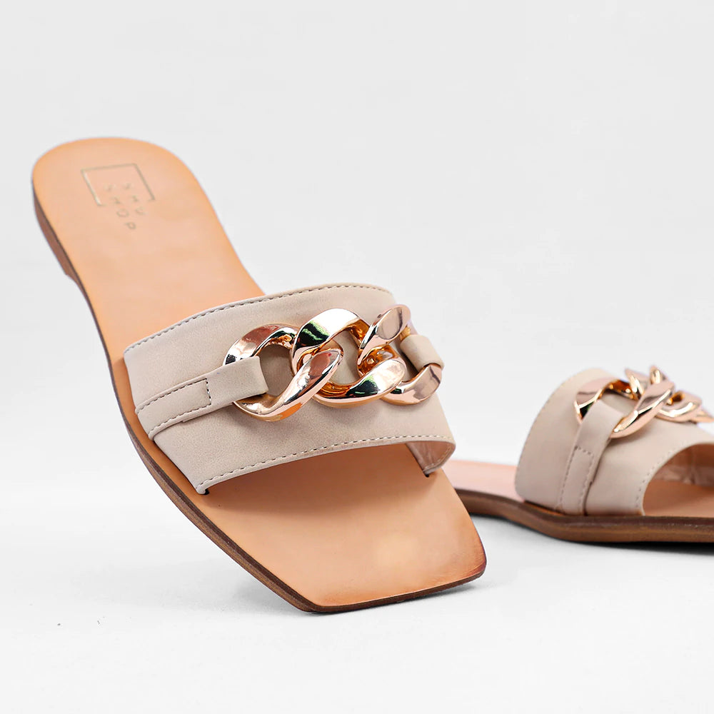 Dilia Bone Sandals - Shu Shop - Final Sale