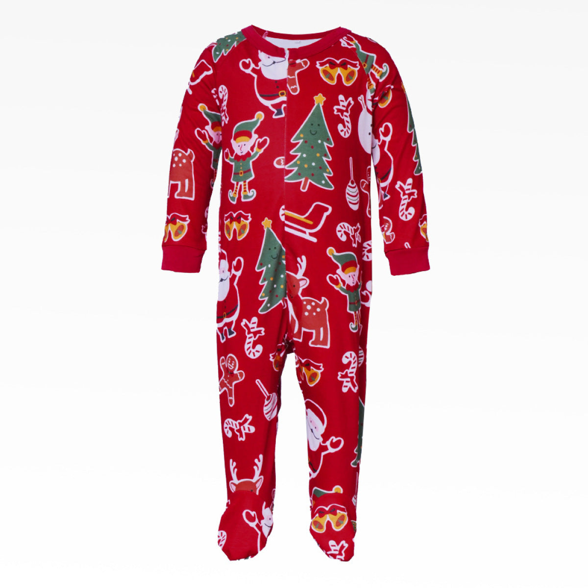 Christmas Santa Claus Pajama Family Matching Set