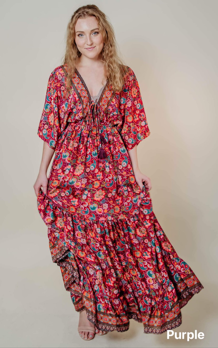 Boho Empress Maxi Dress - Final Sale*