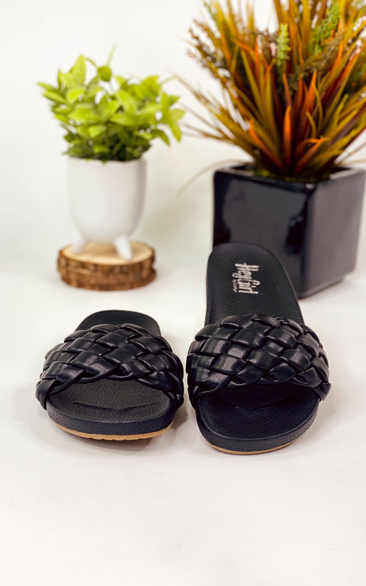 Corkys Extra Sandals in Black