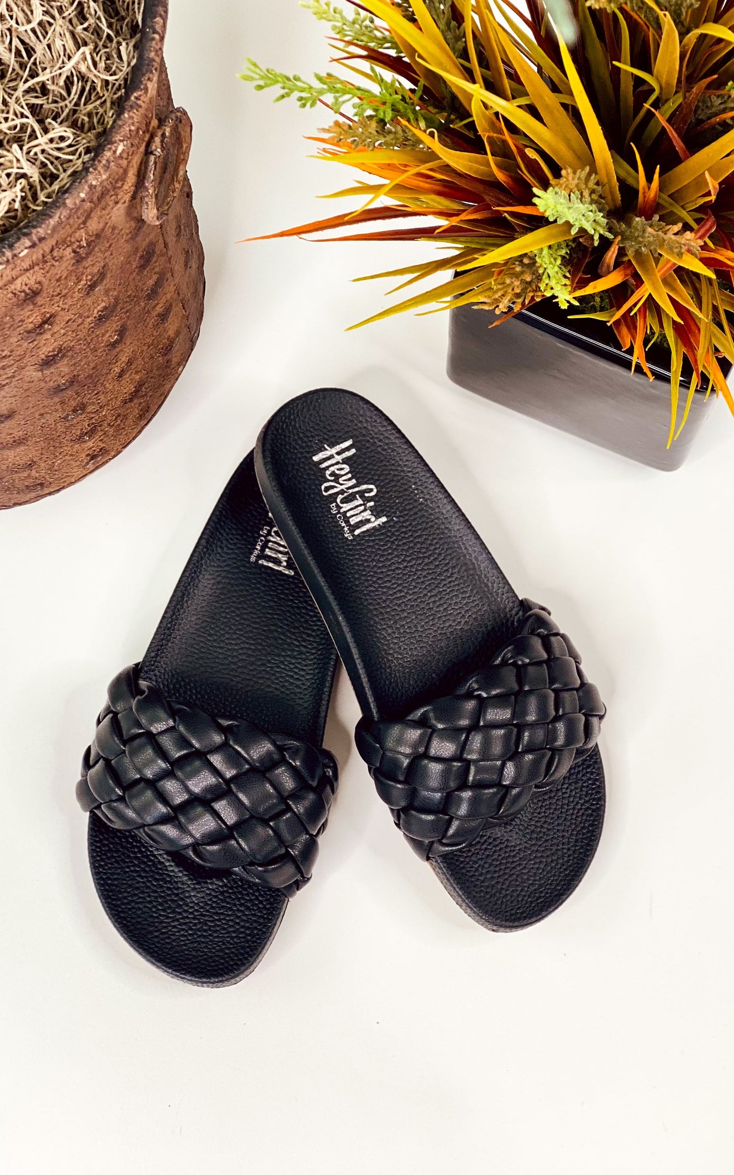 Corkys Extra Sandals in Black