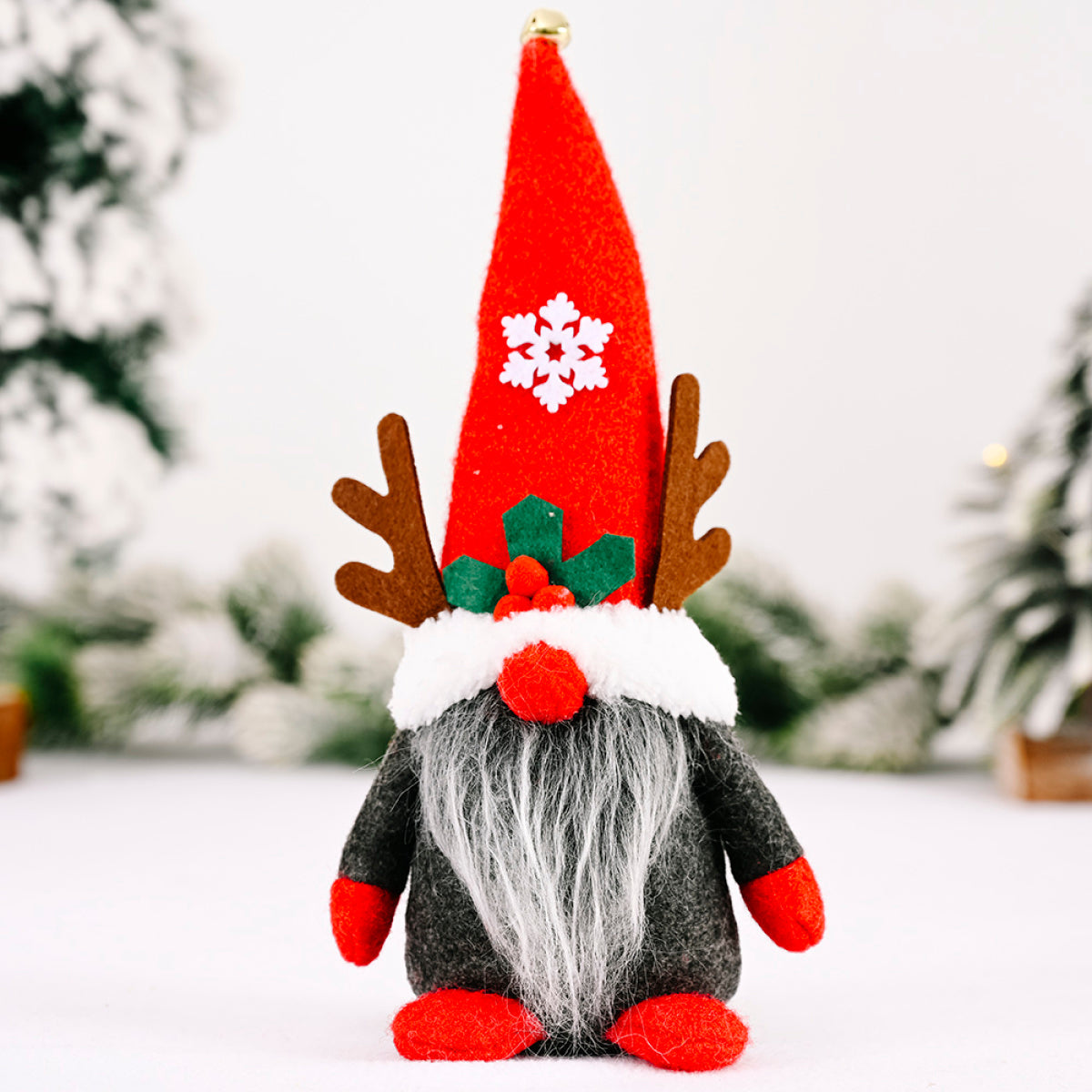 Christmas Antlers Dwarf Faceless Doll Decoration