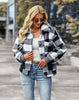 black white plaid jacket 