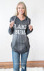 Lake Bum Hoodie | Charcoal - BAD HABIT BOUTIQUE 