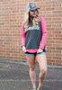 Riveraholic Two Toned Hoodie - BAD HABIT BOUTIQUE 