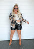 Faux Leather Shorts