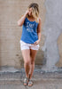 Lake Mode Tank - blue - BAD HABIT BOUTIQUE 