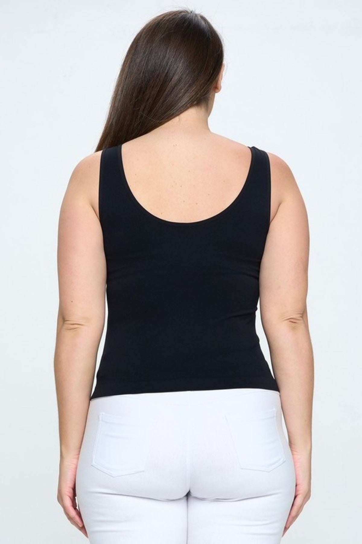 Yelete Short Version-Reversible V Neckline Seamless Tank