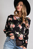 Rounded Floral Bodysuit - Final Sale