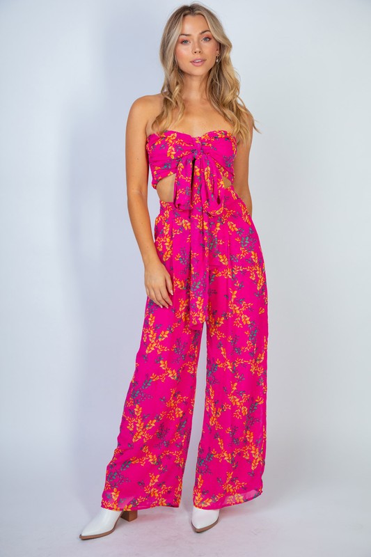 CURVY GIRL Floral Two Piece Set - Final Sale