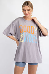 Good Vibes Only Tee- Rae Mode**