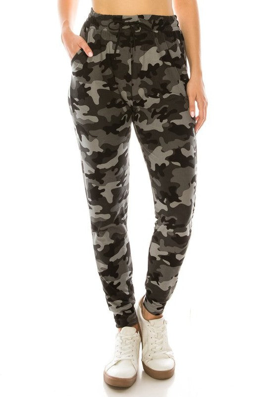 Everyday Black/Grey Camo Joggers - Final Sale