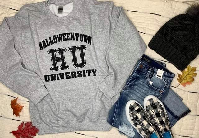  HalloweenTown University Sweatshirt, CLOTHING, BAD HABIT APPAREL, BAD HABIT BOUTIQUE 