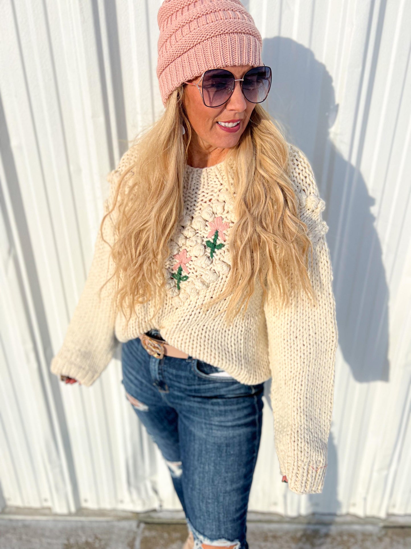 Handmade Pom Sweater - POL Preorder