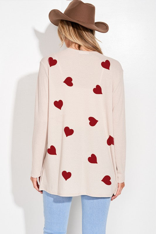 Red Heart Cardigan