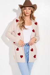 Red Heart Cardigan