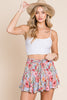 Gauze Floral Skort - Heyson