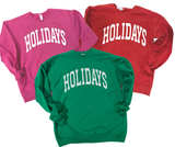 Holidays Crewneck Sweatshirt**