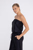 Strapless Jumpsuit with Pockets Mono B