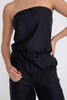 Strapless Jumpsuit with Pockets Mono B