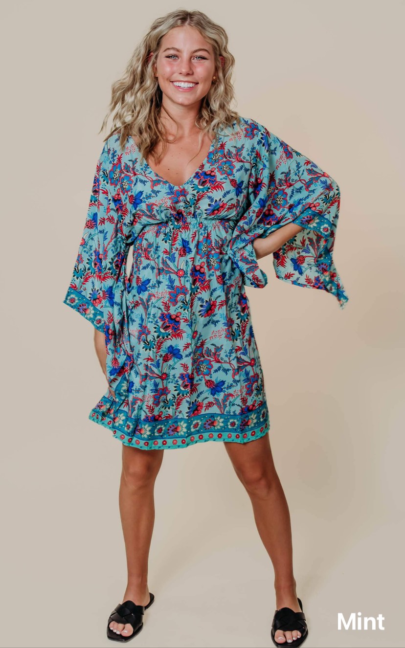 The Elizabeth Kimono Dress - Final Sale*