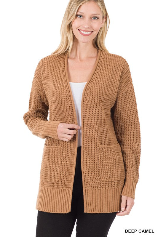 Waffle Knit Cardigan - Part 2 - Final Sale