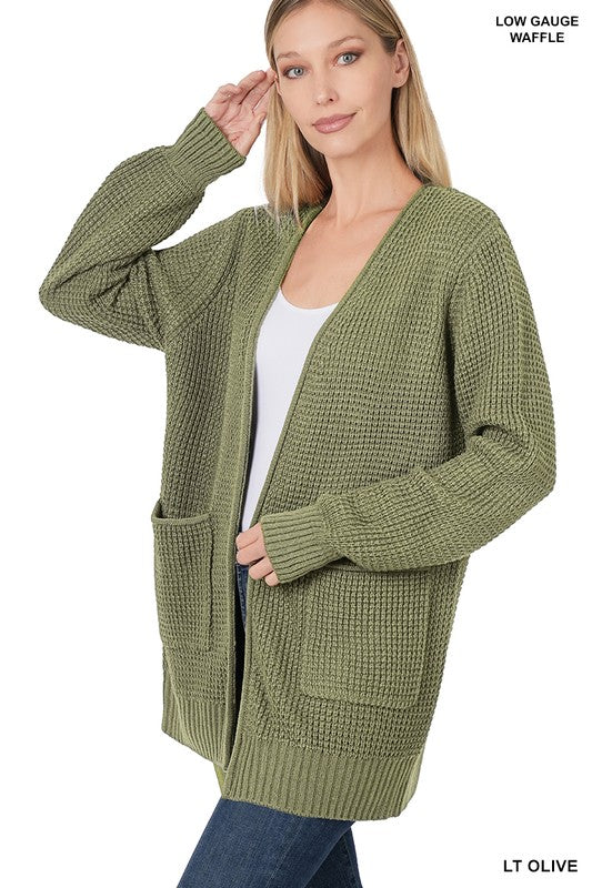 Waffle Knit Cardigan - Part 1 - Final Sale