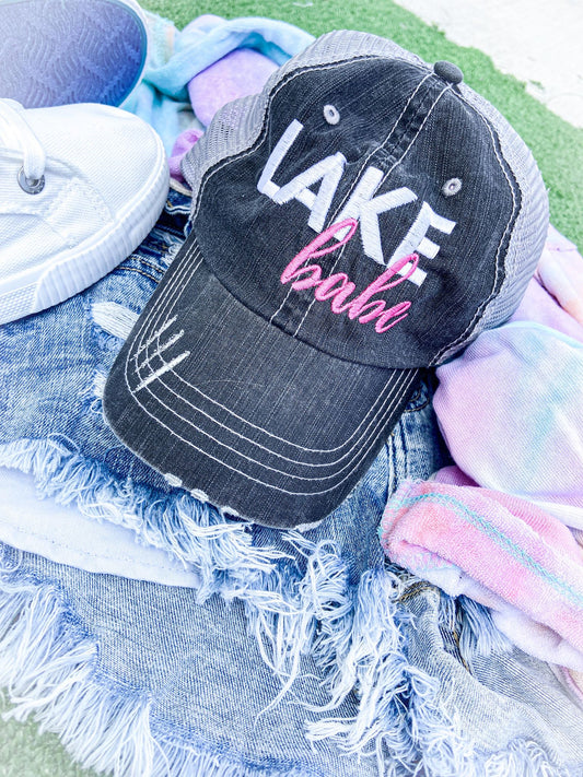  Lake Babe Hat, ACCESSORIES, BAD HABIT APPAREL, BAD HABIT BOUTIQUE 