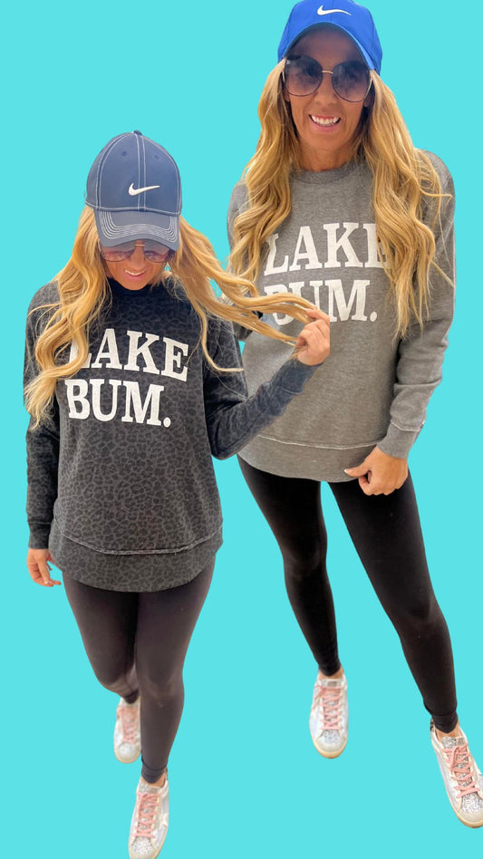 Lake Bum Women's Weekend Fleece Sweatshirt - Final Sale**