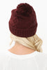  Lakewood Burgundy Cable Knit Beanie, CLOTHING, JUST USA, BAD HABIT BOUTIQUE 