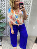 Pink Leopard Mix Blouse | FINAL SALE