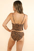 Leopard Swim Tankini Top - Final Sale