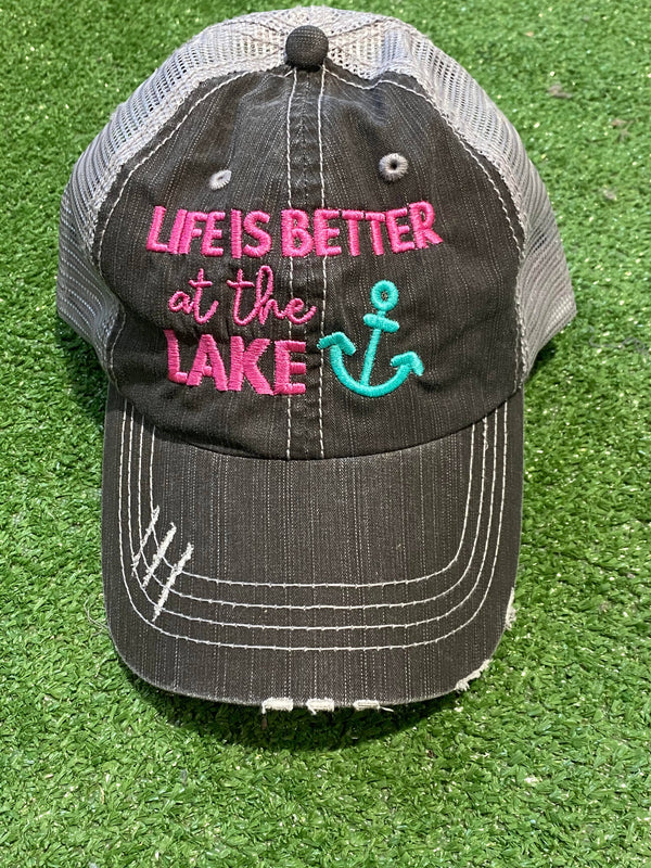 Life is Better at the Lake Trucker Hat