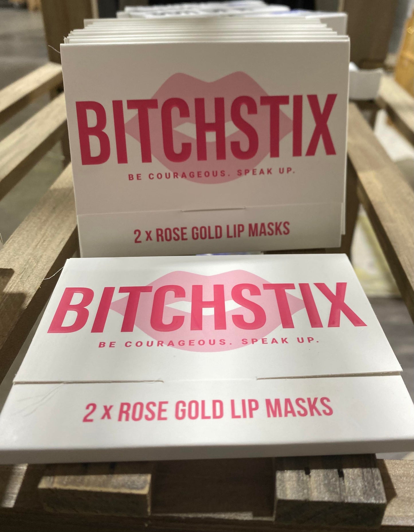 Rose Gold Lip Masks - Bitchstix - Final Sale*