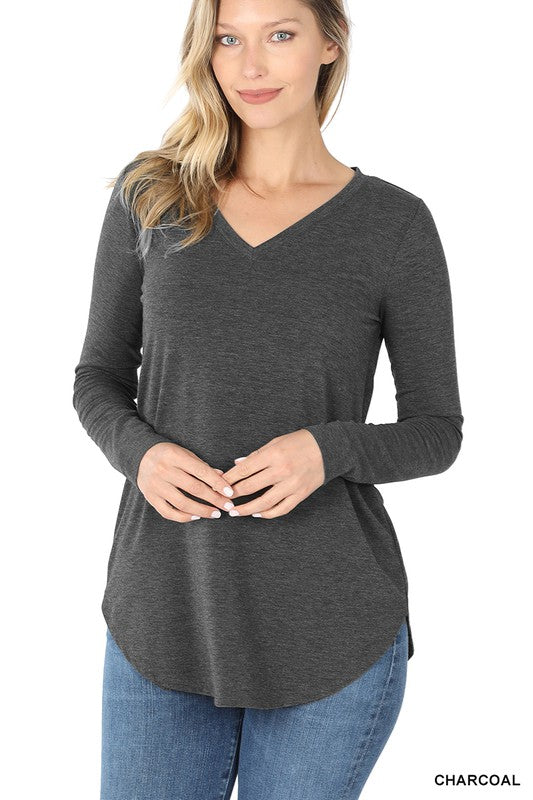 Deal of the Day: Long Sleeve V-Neck Tee - Part 2**