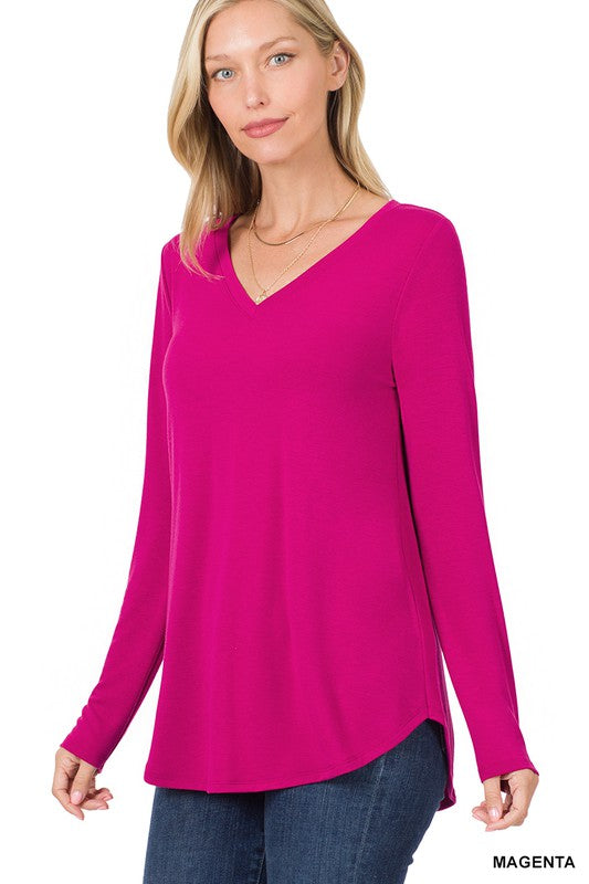 Deal of the Day: Long Sleeve V-Neck Tee - Part 2**