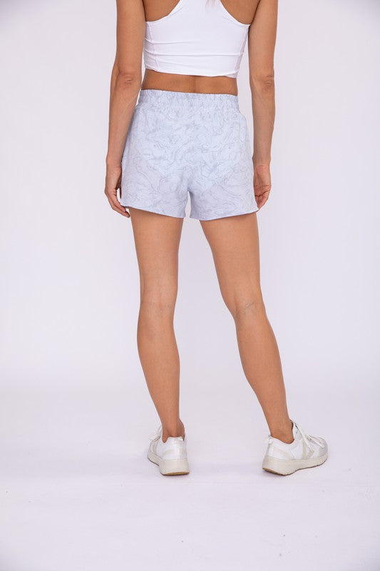 Marbled Lined Shorts by Mono B