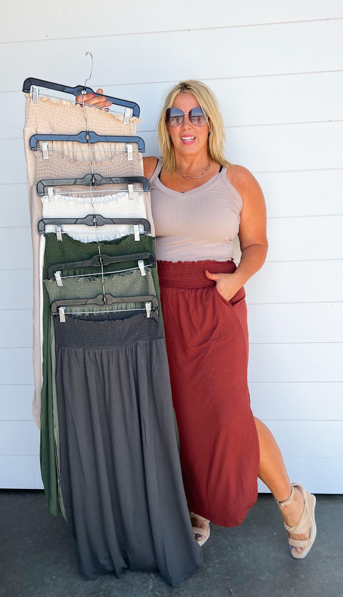 Don't Walk Away Maxi Skirt - Final Sale