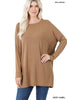 deep camel tunic 